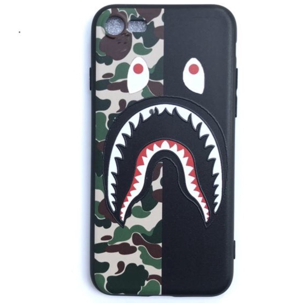 Original Bape Shark iPhone X case